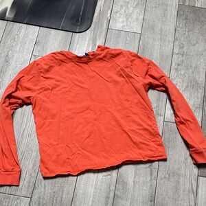 Outdoor Voices Coral Long Sleeve Tee